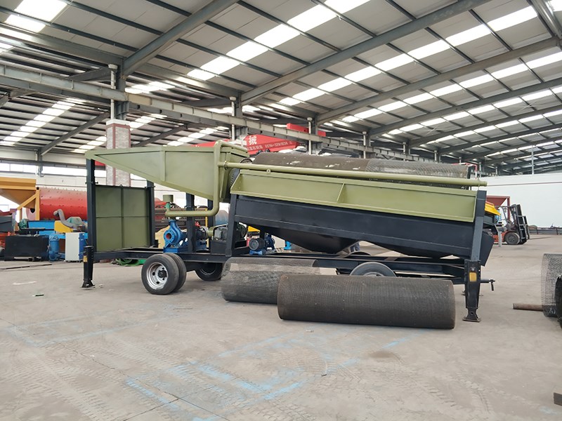 滾筒篩砂金設備